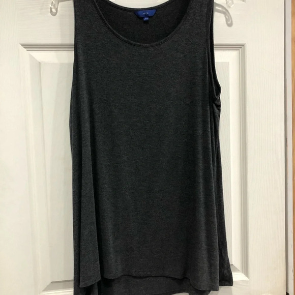 Dark Grey Apt 9 Tank Tunic XL - Picture 1 of 4